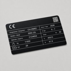 Comparaci&oacute;n entre marcado l&aacute;ser y grabado l&aacute;ser para placas met&aacute;licas industriales, con foco en la identificaci&oacute;n permanente, la legibilidad de los c&oacute;digos QR, el marcado de n&uacute;meros de serie y las aplicaciones de trazabilidad.